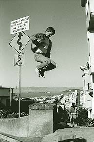 Leif p&aring; Russian Hill i SF